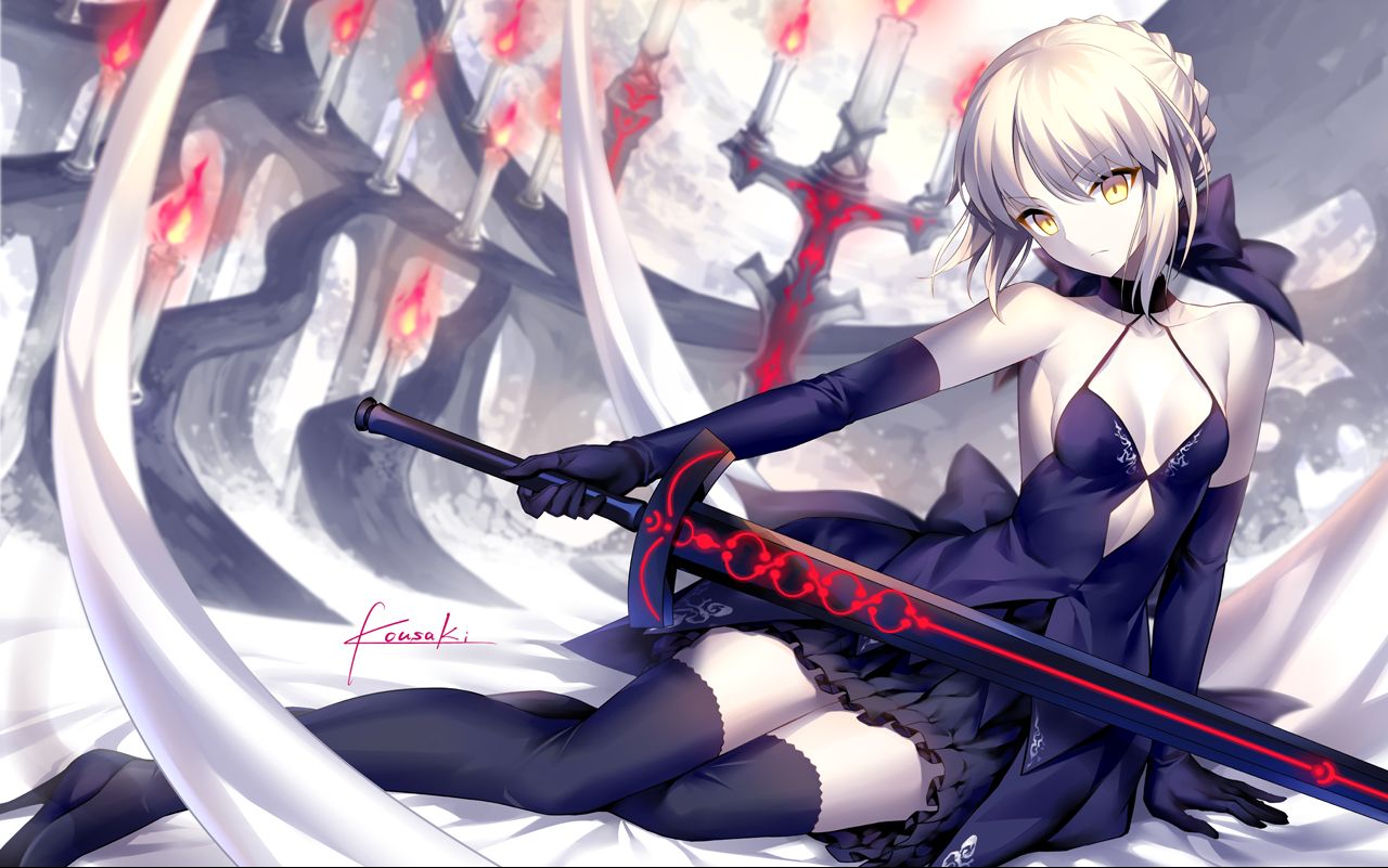 【fgo】历时198天,145黑呆get√