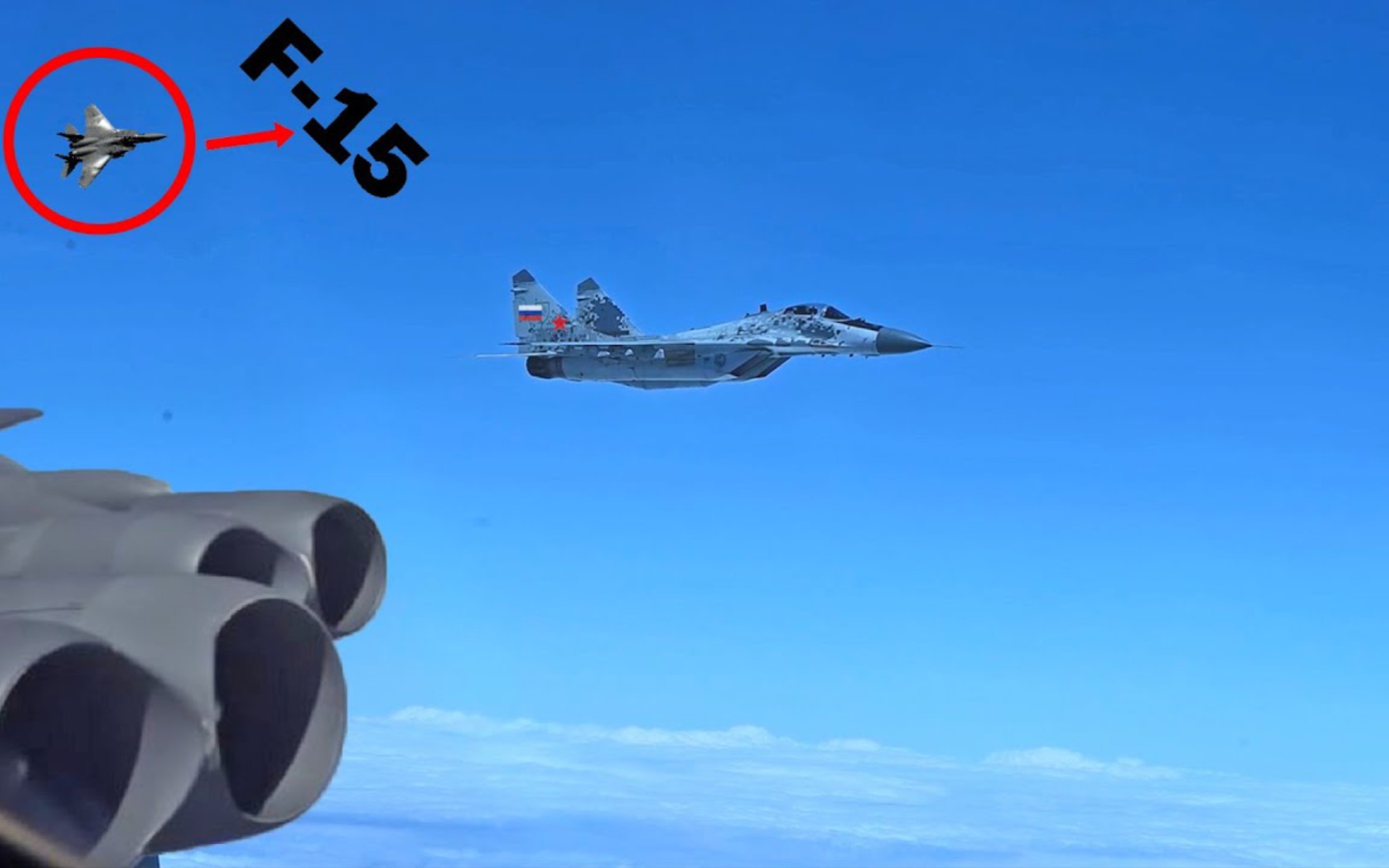 Baltic F35s scramble to respond to Russian warplanes after B52s are intercepted
