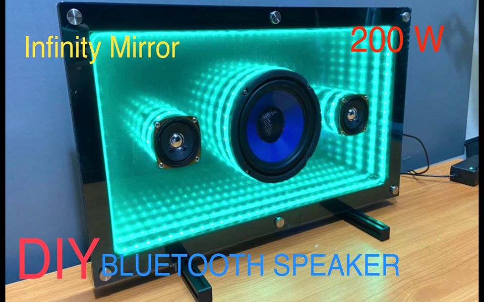 Diy蓝牙音箱 Diy Bluetooth Speaker Amplifier 2 1ch 0 W Infinity Mirror 哔哩哔哩 つロ干杯 Bilibili