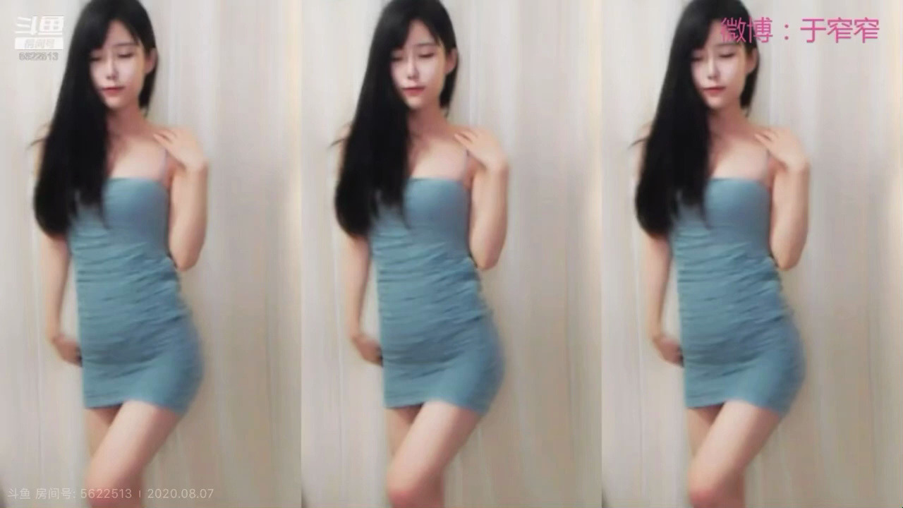 虎牙 斗鱼女主播 于饵 857 舞蹈剪辑回放