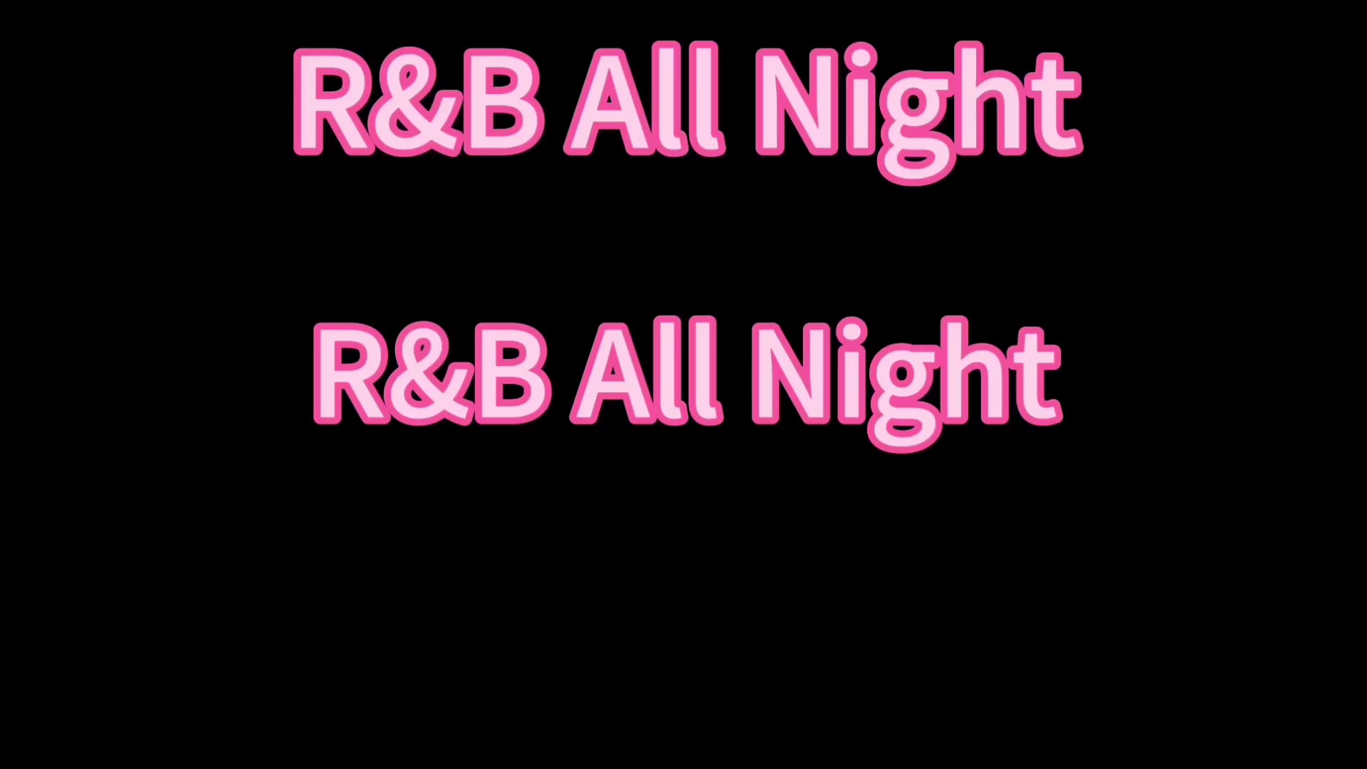 R&B All Night（cover）