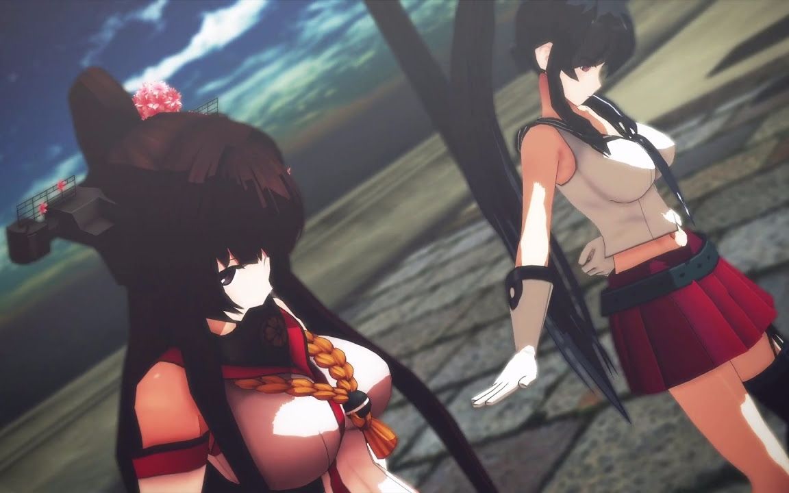 【MMD舰C】大和 矢矧 DAYBREAK FRONTLINE哔哩哔哩bilibili