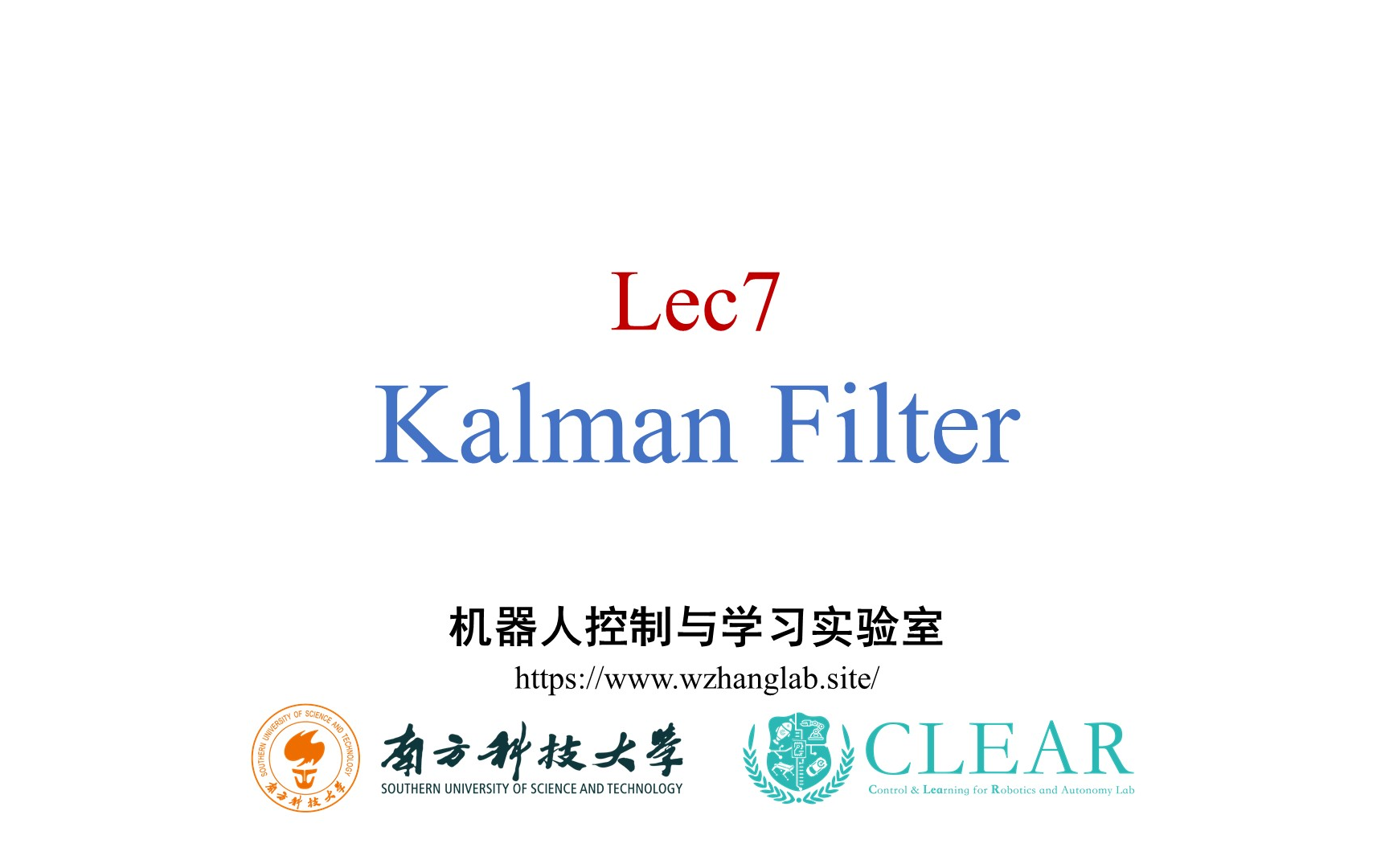Lec7 卡尔曼滤波原理（Kalman & Extended Kalman Filter)【南科大ME424 现代控制与最优估计 系列视频】