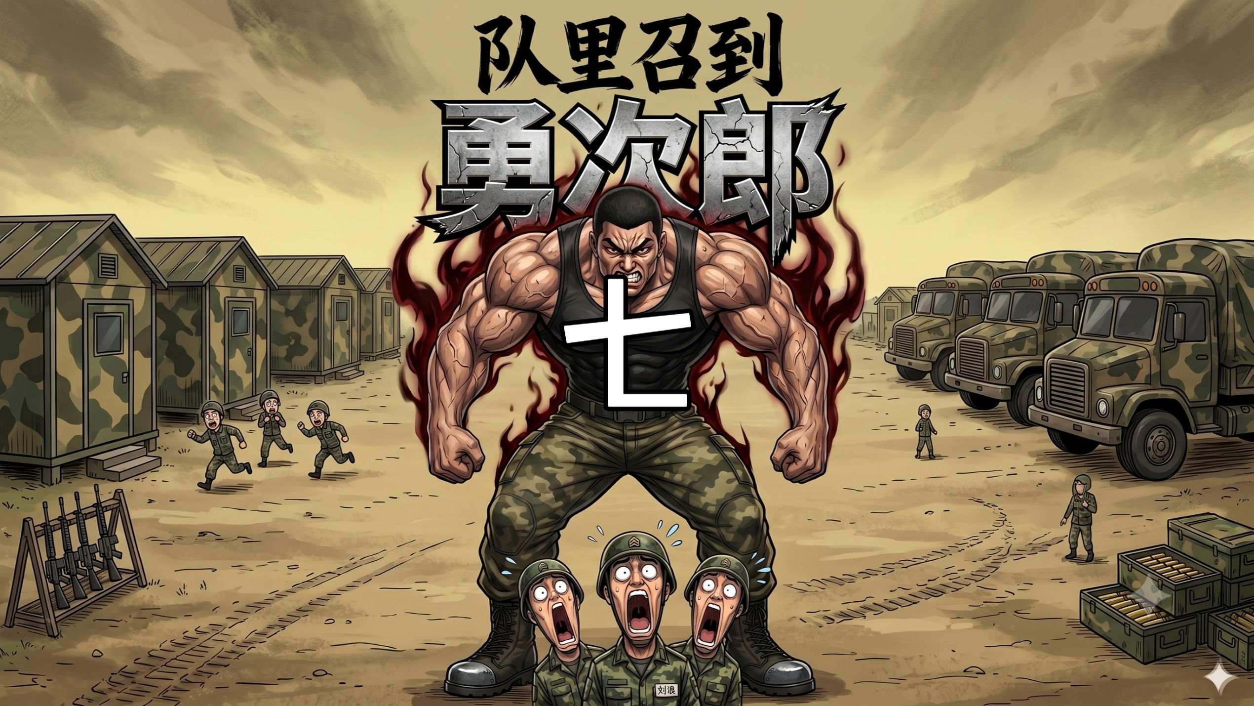 第七集《队里招到勇次郎》，没法活了！