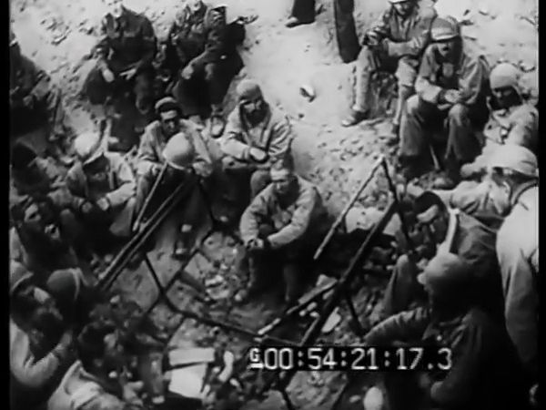 意大利战时新闻：突尼斯战场被俘的盟军人员