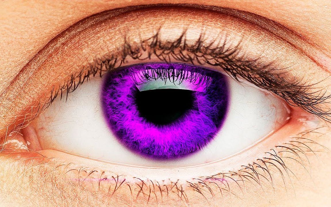 7种全人类中最稀有的眼睛颜色！尤其是最后一个……简直太漂亮了！@油兔不二字幕组