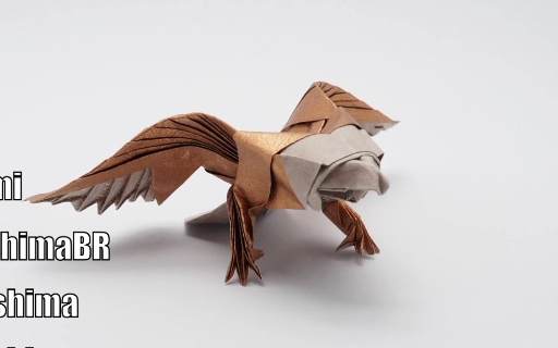 折纸美国鹰origamiamericaneaglejonakashima