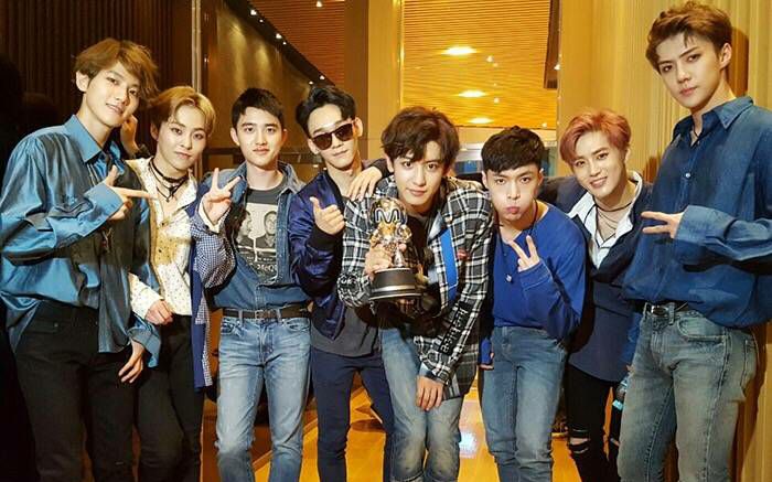 【exo】【lotto/louder】160825m countdown打歌舞台&