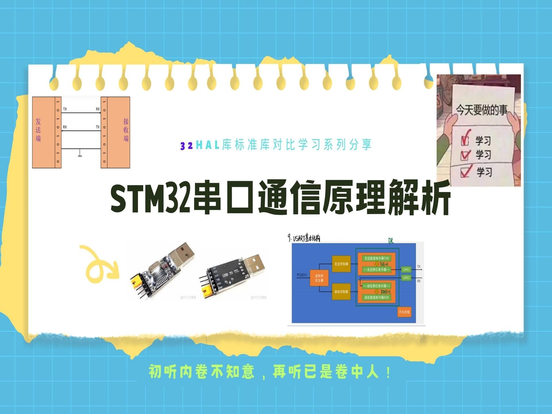 【通俗易懂】STM32 USART（串口通信）原理解析