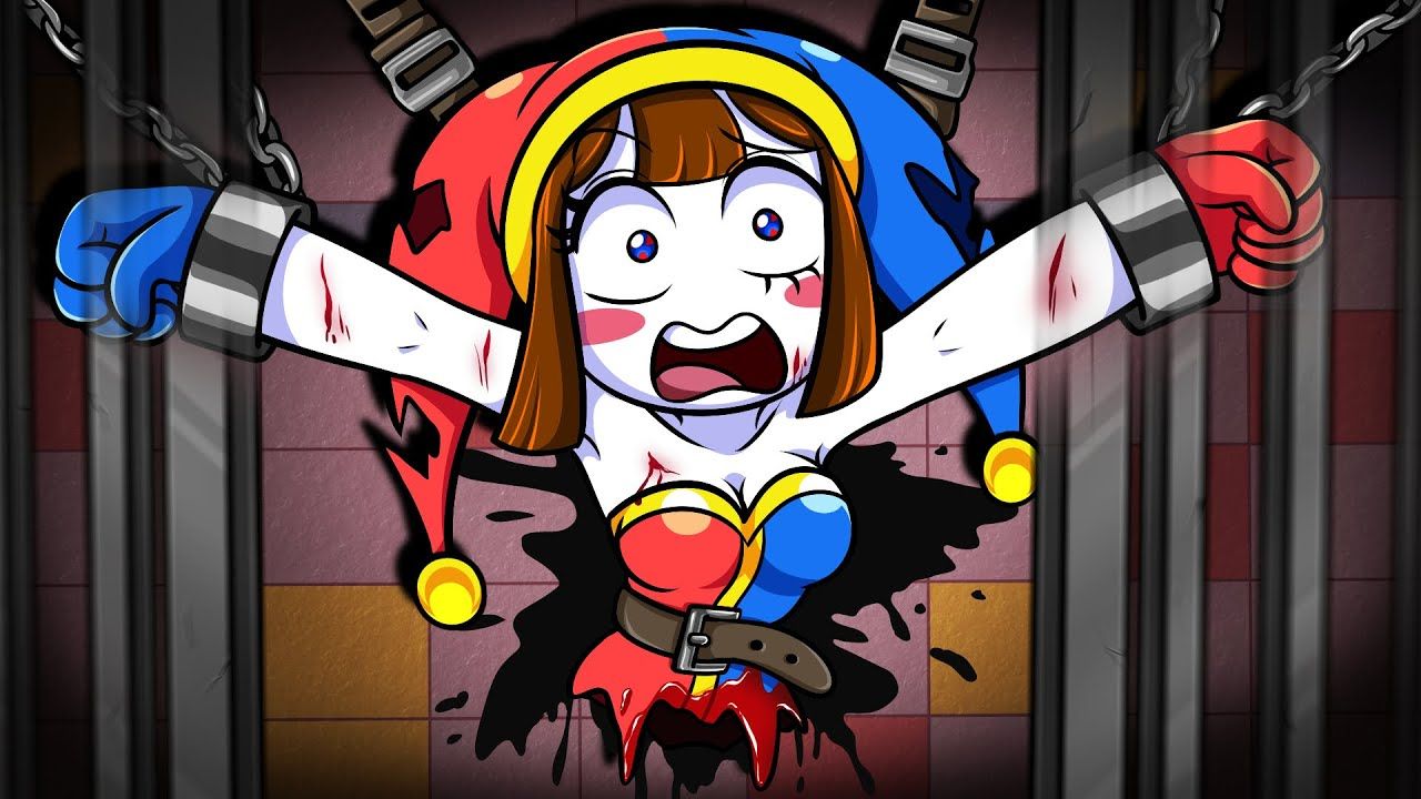 POOR HURT POMNI, She is NOT a MONSTER!!! _ THE AMAZING DIGITAL CIRCUS Animation
