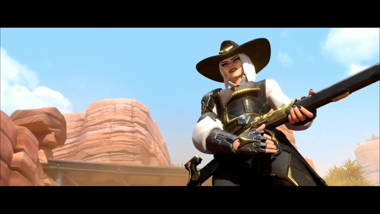 【守望先锋】新英雄艾什动画及介绍(英文版)