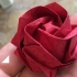 纸玫瑰的折法——川崎玫瑰
