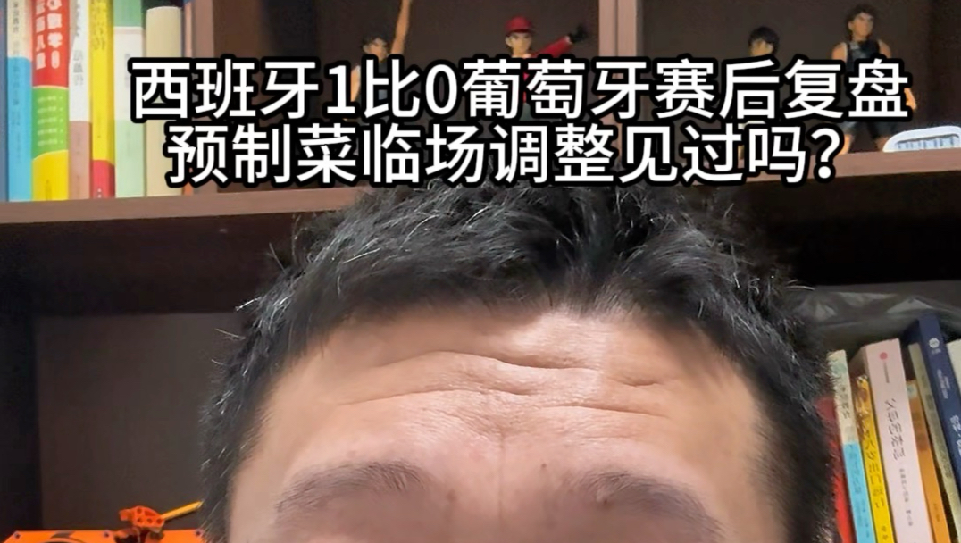 西班牙1比0葡萄牙赛后复盘，预制菜临场调整见过吗？