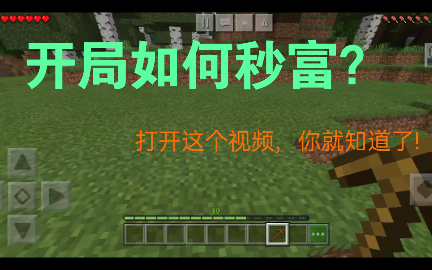 我的世界 老玩家都不知道的生存小技巧