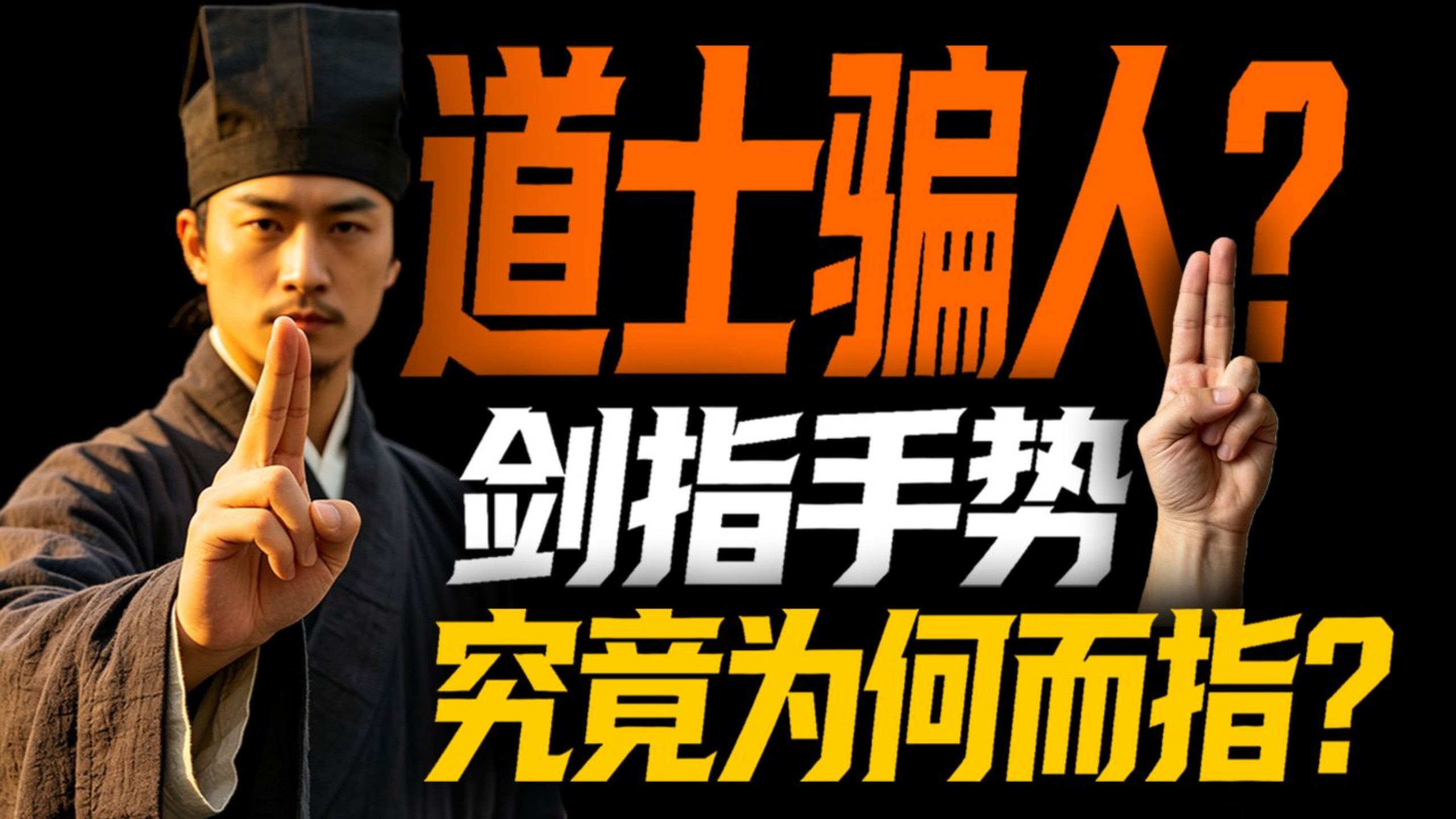 道士骗人的假技术？剑指手势 究竟为何而指？（剑指下篇）