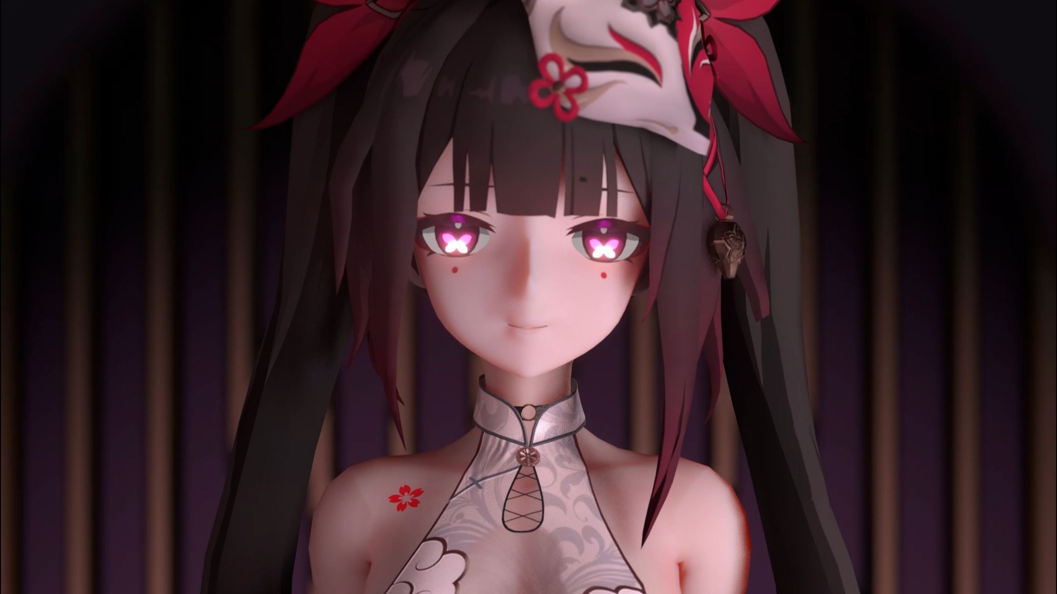 花火只是在扭腰~