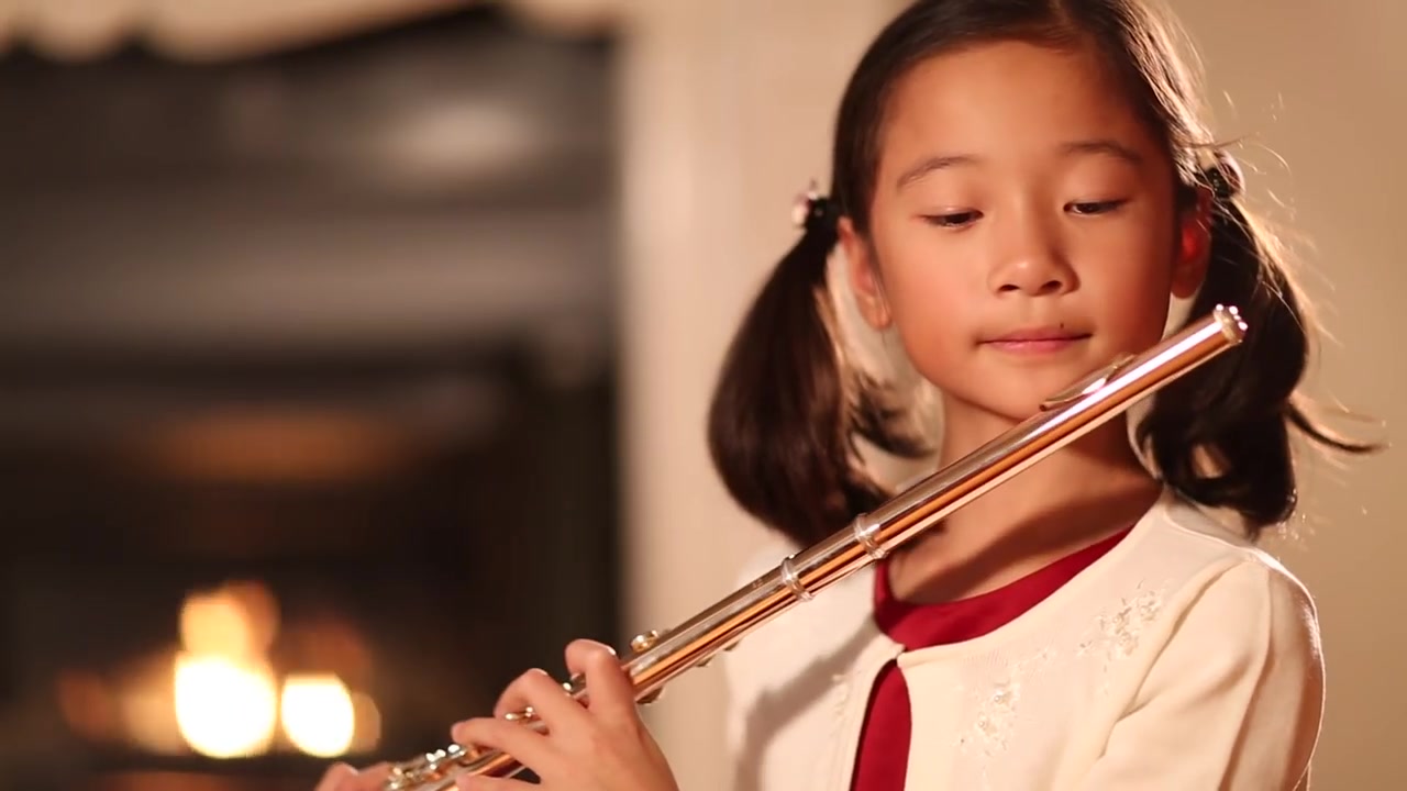 【长笛】 斯卡布罗集市 Scarborough Fair flute by Emma He (9 yr old)