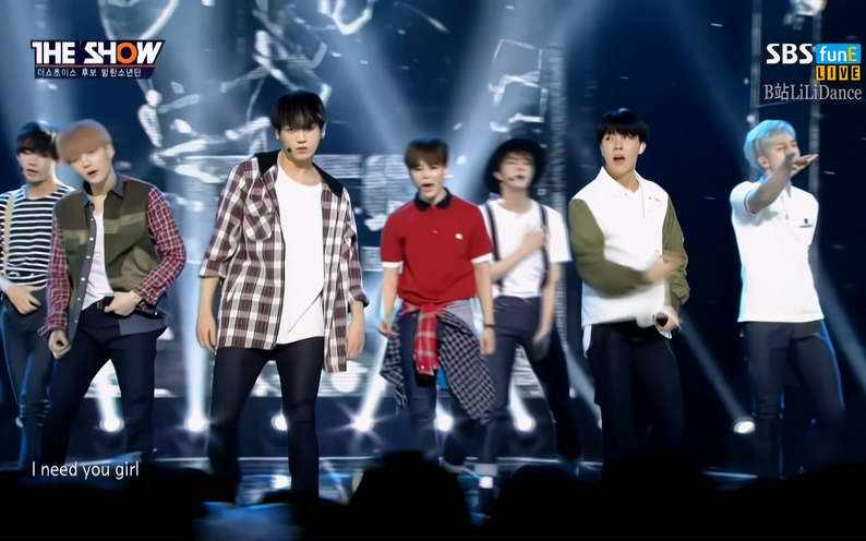 【4K 舞台】BTS《 I NEED U 》THE SHOW 20150512
