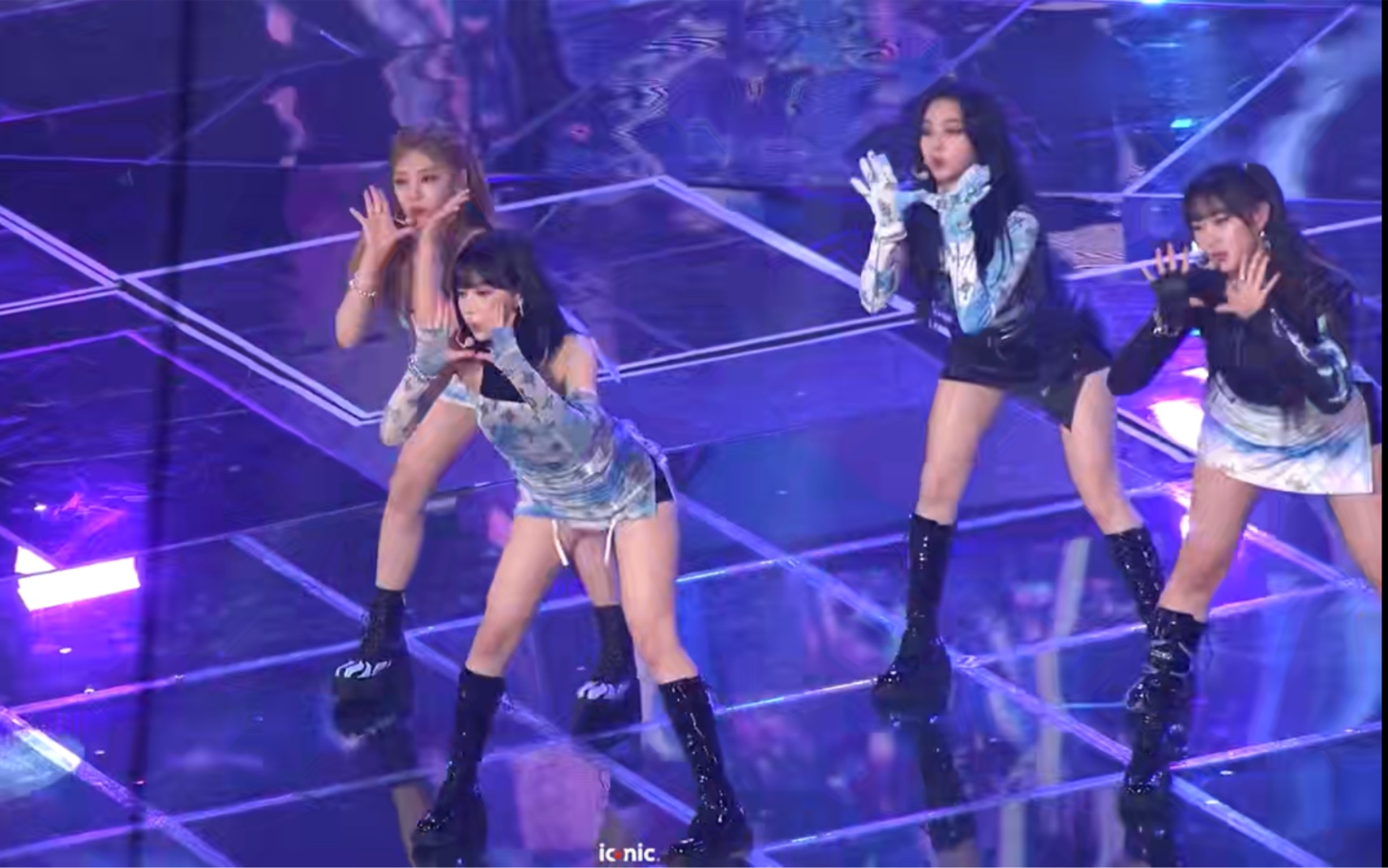 aespa金玟庭KBS歌谣大祝祭《Next Level》舞台饭拍