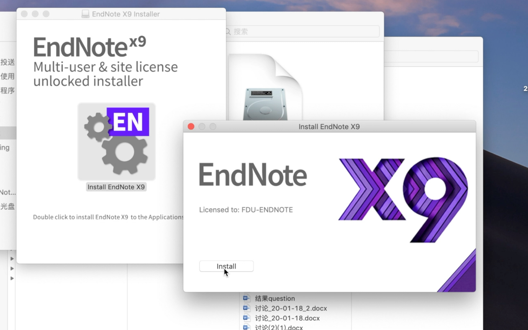 endnote online login