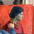 【油画作品】在列宾美院教学之外在自己的工作室男青年六小时写生油画作品（短片）