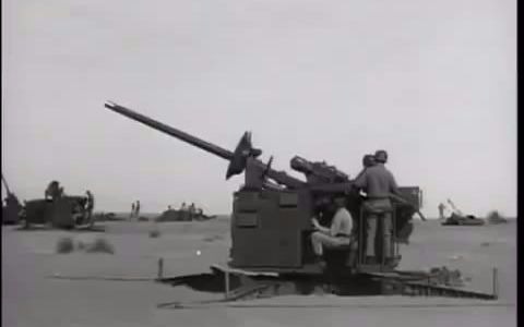 【火炮】美国M51“天空清扫者” 75mm 高射炮历史影像