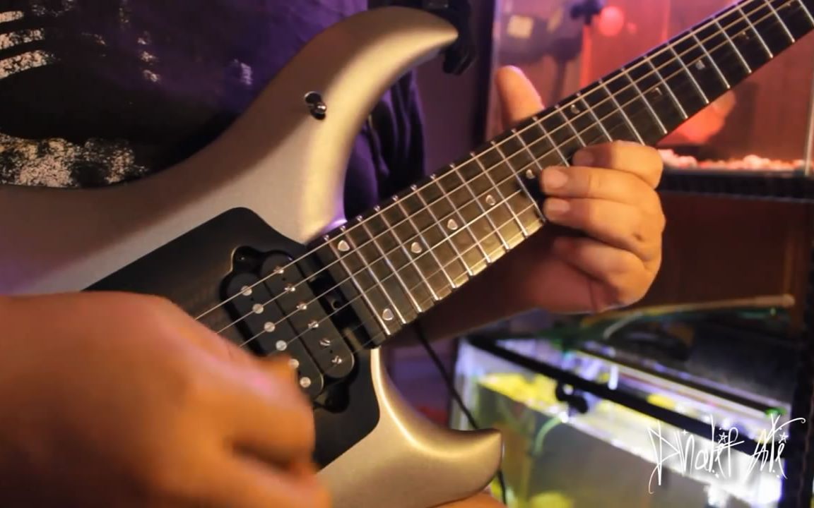 【电吉他】新加坡触手 dhalif ali 超好听原创 cmaj amin pop rock