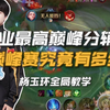 选秀探花狼队信 TO辅助杨玉环全局教学：顶级抓机会能力的职业辅助