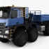 全地形卡车KamAZ Arctic 8X8你见过吗？不但能载货还能当成房车使用