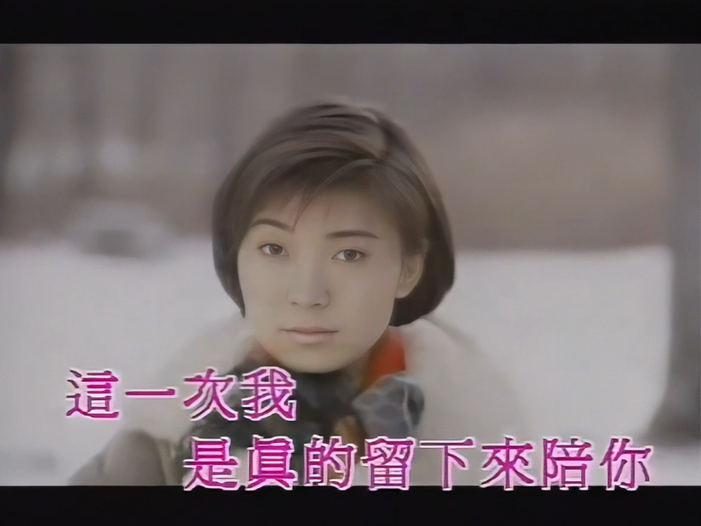 经典金曲-陈红-（这一次我是真的留下来陪你）高清修复KTV无损音源