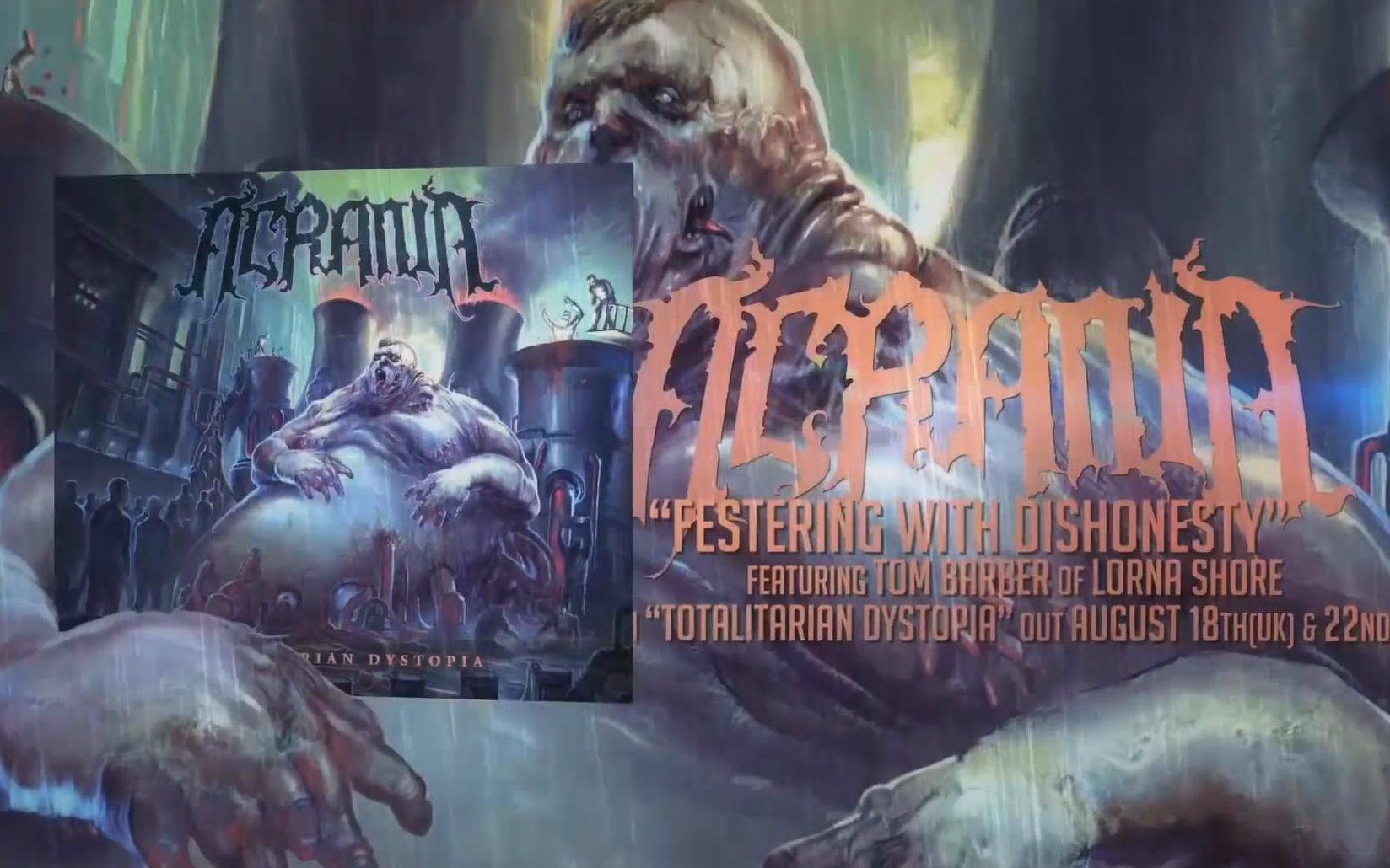 英国残酷死核·acrania - festering with dishonesty