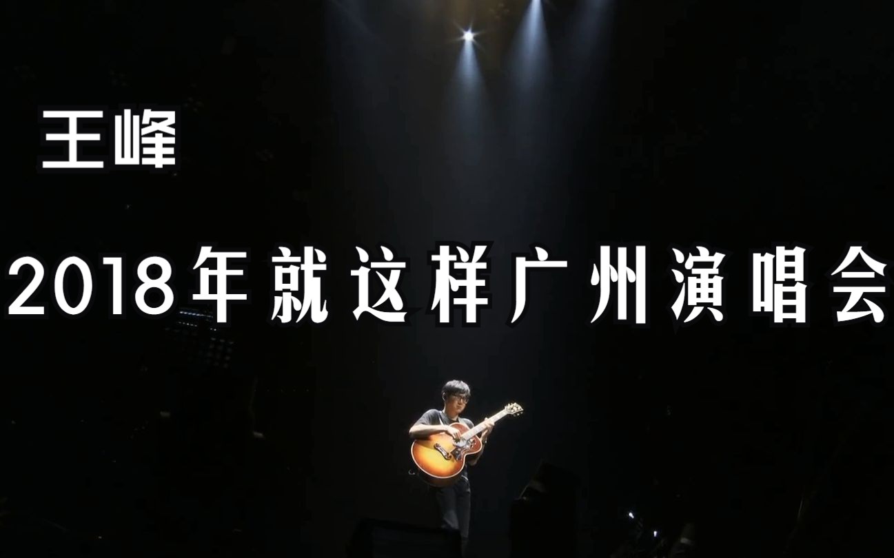 汪峰--2018年就这样广州演唱会（官方完整蓝光字幕版）封面