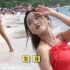 韩国超可爱美女海边拍泳装写真