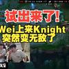 姿态：试出来了！换了Wei后Knight突然无敌了这就很夸张