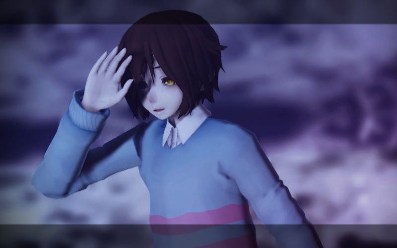 【mmd‖undertale】 altar frisk, chara