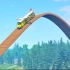 车祸模拟器：你们肯定没见过悬浮木头搭建的吊桥？