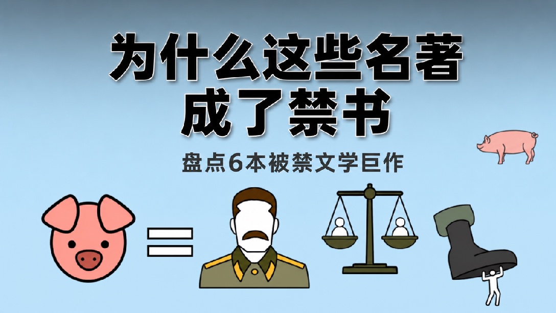 盘点各个国家的禁书，最令人不安的书，你最好别读