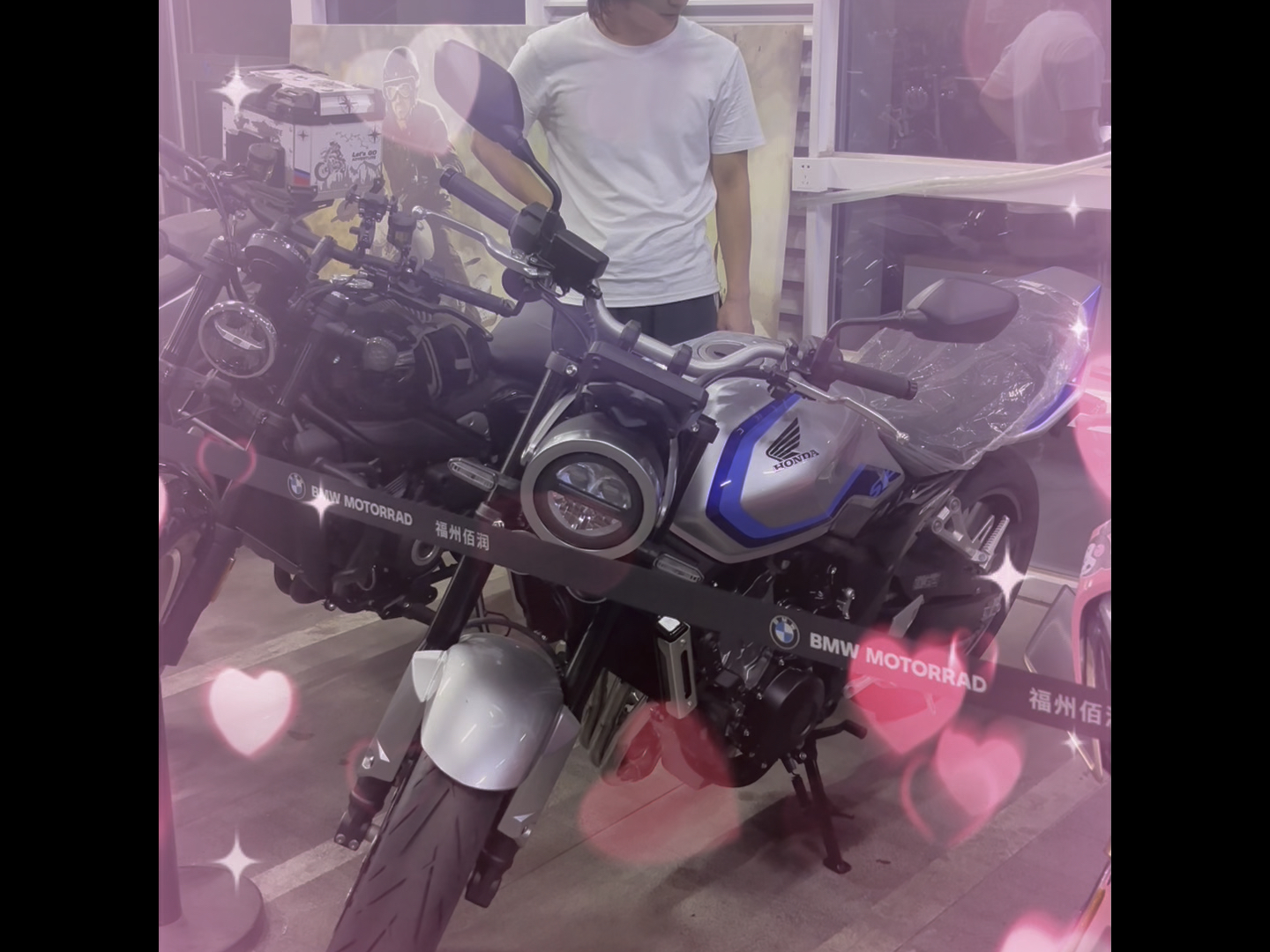 你们怎么知道我老婆送了我一台本田cb500sf