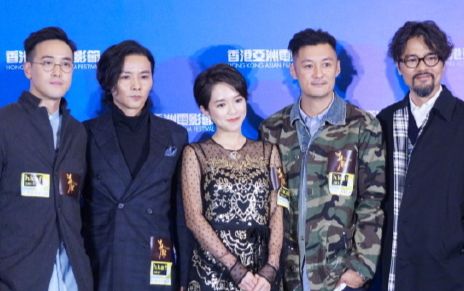 20171102张晋余文乐出席狂兽首映