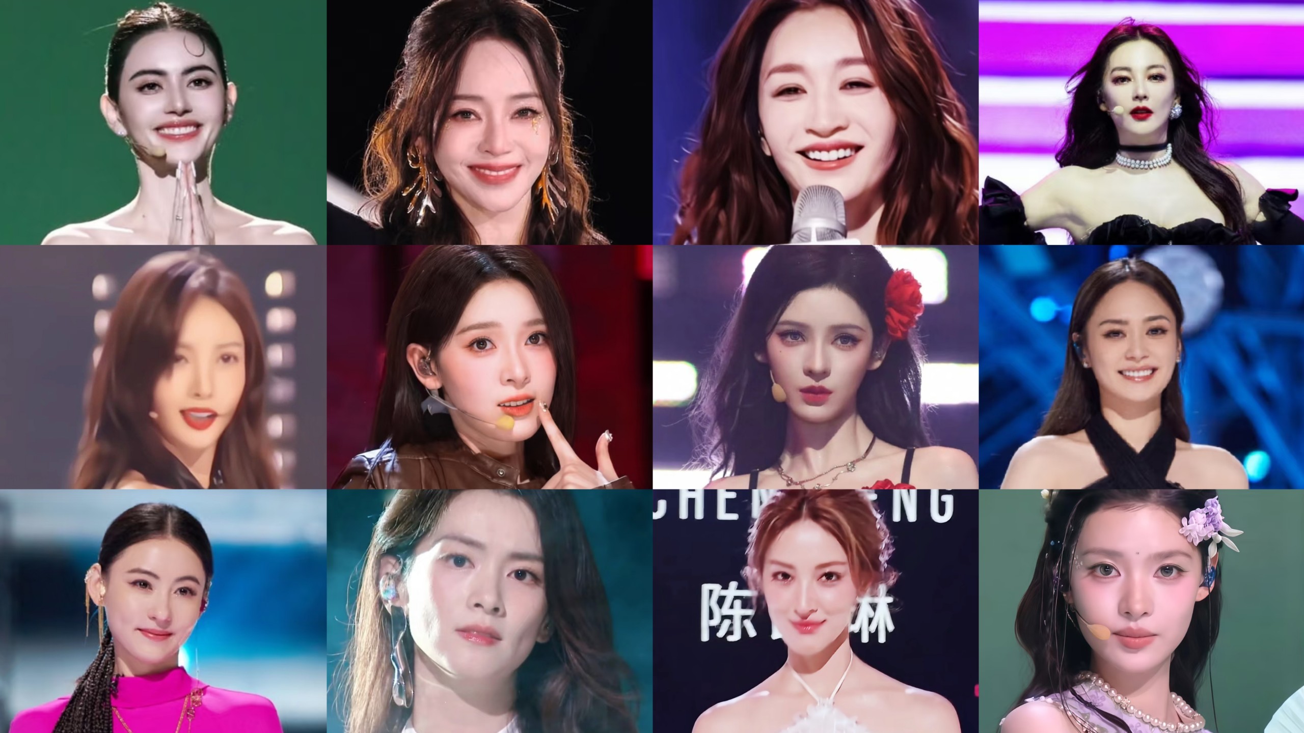笑死！放到韩团是可以吹几颜一的程度！盘点浪姐1到7季门面Top15【个人向】