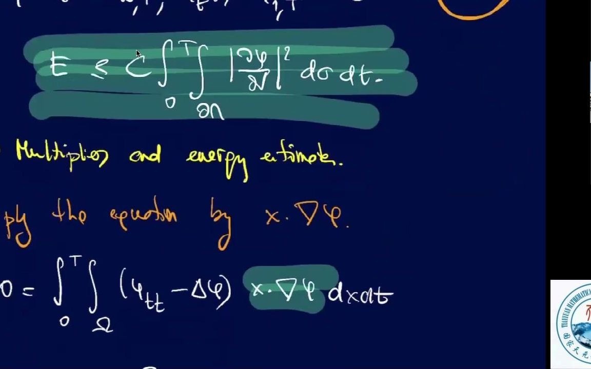 11. Heat and wave equations: control and Turnpike principle (1)哔哩哔哩bilibili