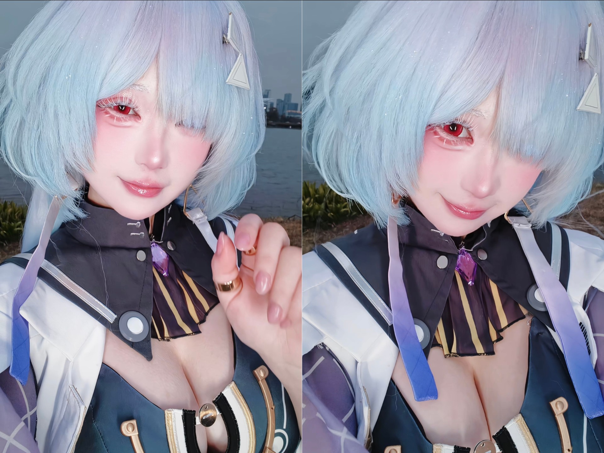 It's so cold, I need a hug from Mo Ning (´ . .̫ . `)