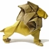 创意折纸DIY，教你折纸“狮子王”的方法，是不是很炫酷！