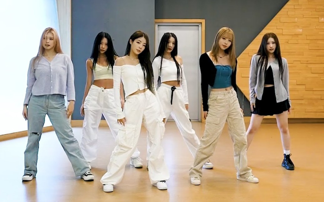 【4K镜面】PURPLE KISS - 7HEAVEN 练习室 带节拍 分段循环 直拍 画放大 替音轨♡扒舞专用