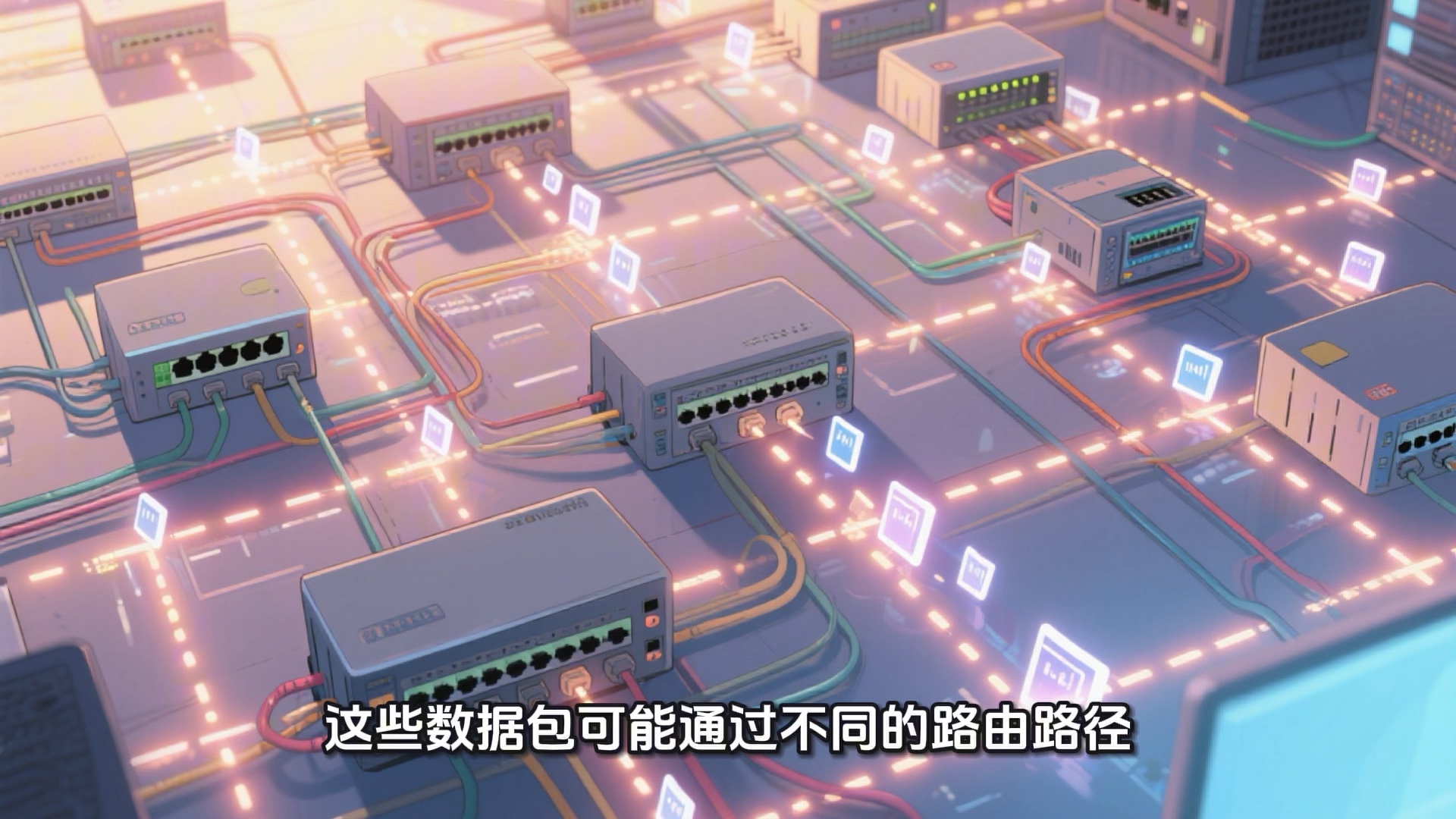 访问网页时的“数据分包传输”过程