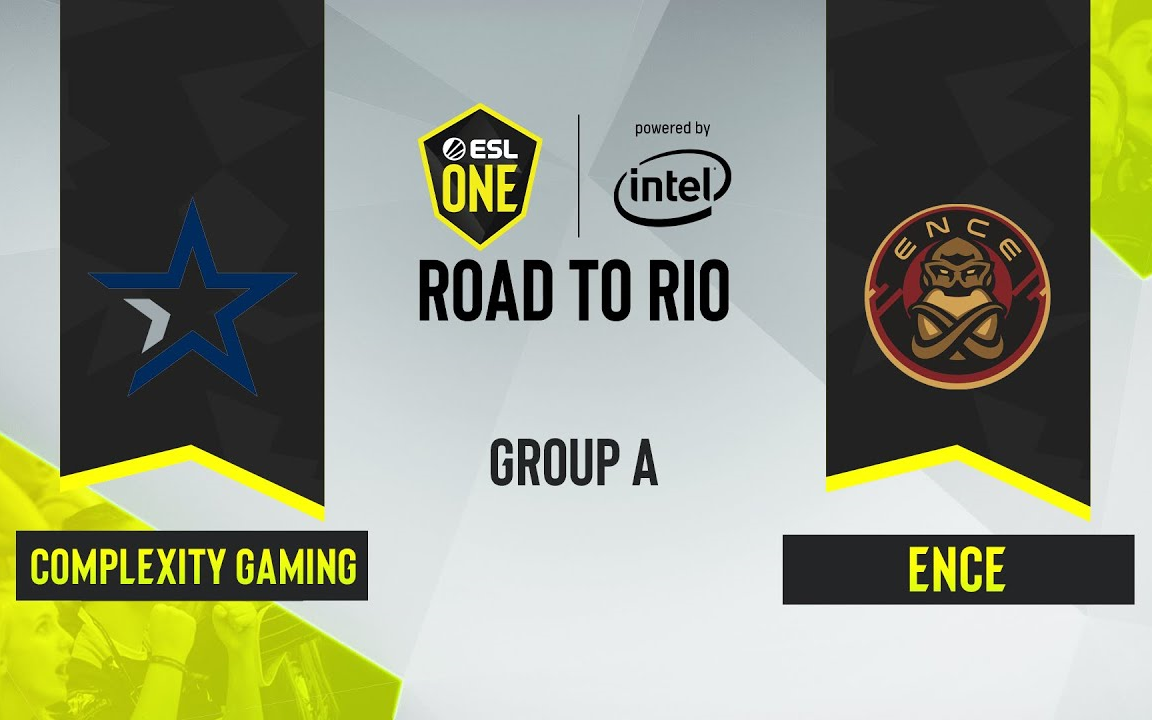  CS GO ESL One ENCE Vs Complexity Gaming bilibili