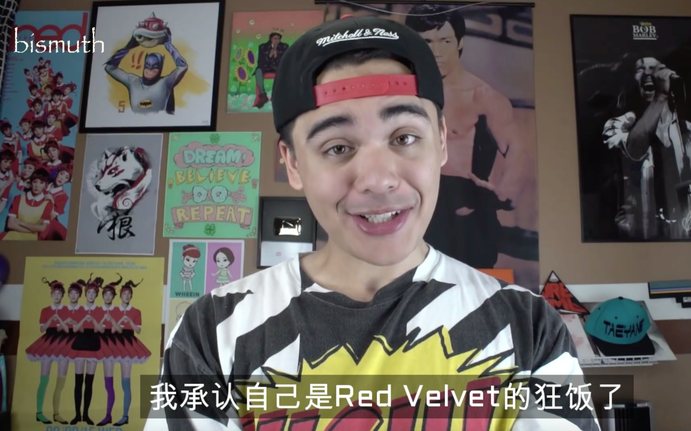 [jre reaction中字 red velvet的迷弟告白|为你剖