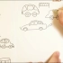 简笔画教程：3分钟教你学会画10辆小汽车！