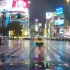 极其舒适的雨中驾驶——东京 涩谷