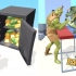 疯狂大力士：塔米撬了鳄鱼先生的宝箱，绿巨人变成大力士来救我！